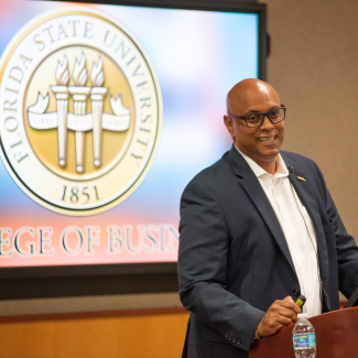 Bruning Speaker Series: CEO builds companies, helps people